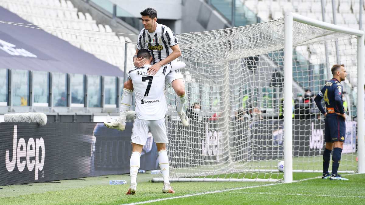 La Juventus, con gol de Morata, refuerza su plaza en Liga de Campeones