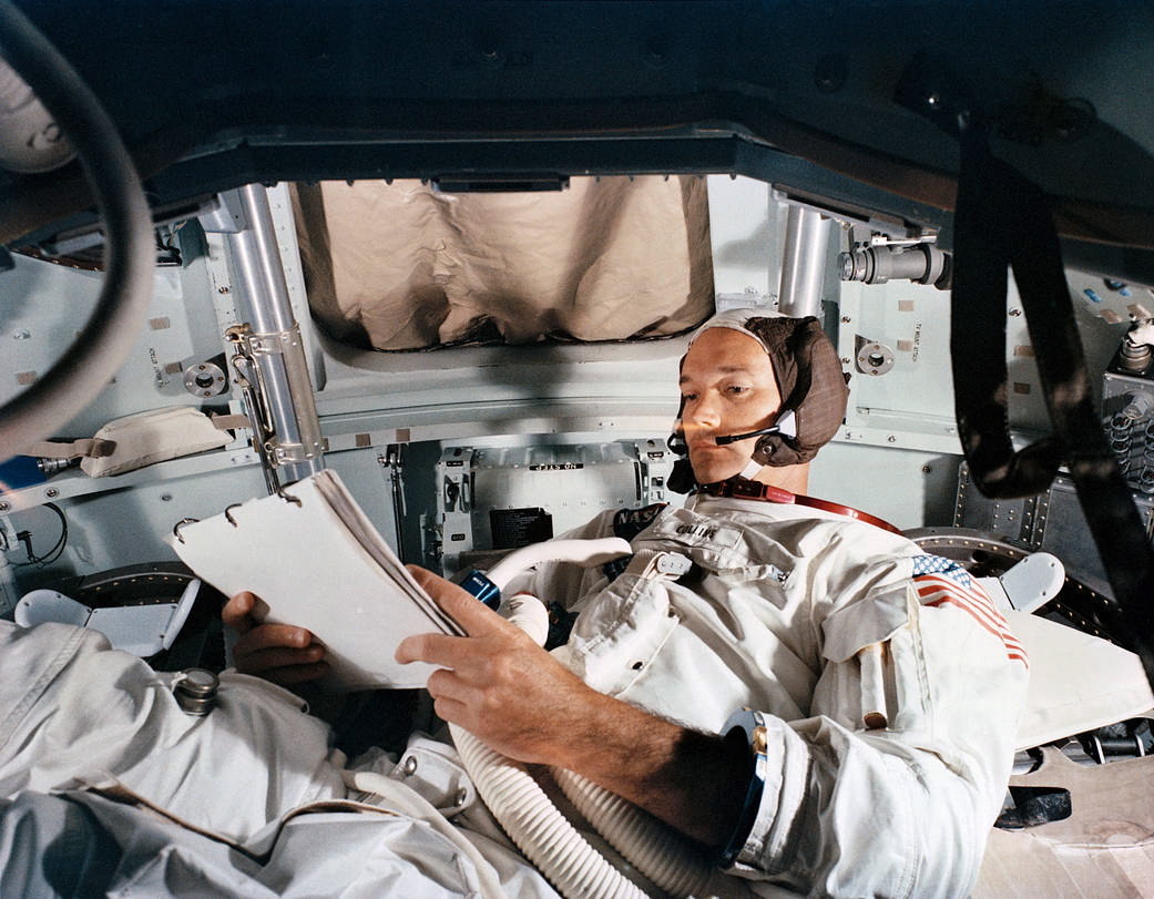 Muere Michael Collins, el tripulante del Apolo 11 a quien llamaron el “Astronauta olvidado". (Foto Prensa Libre: EFE)