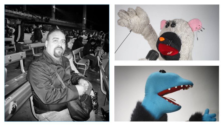 Armando Jofré, creador de los títeres de la serie “31 minutos”, falleció a los 44 años. (Foto Prensa Libre: Twitter)