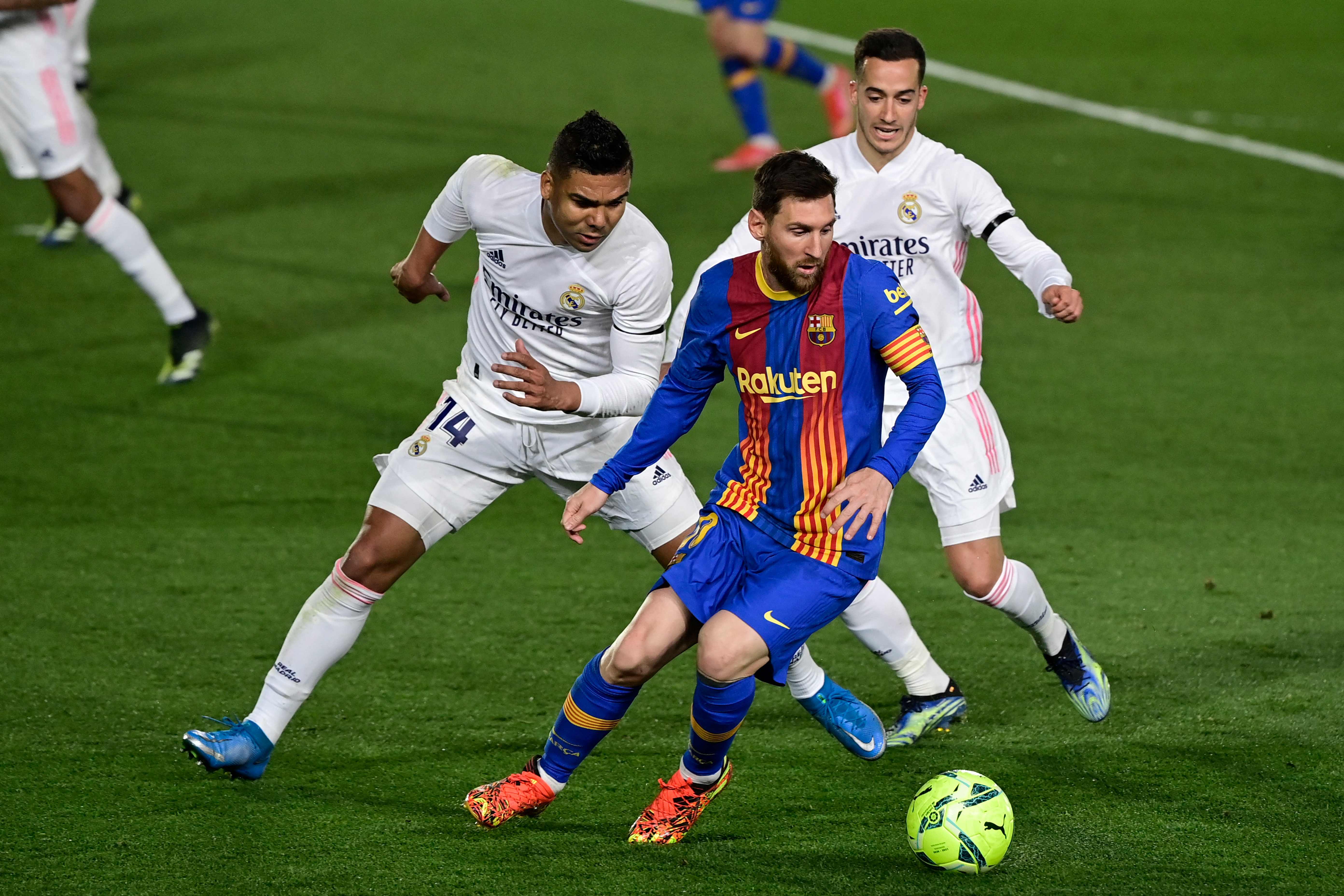 La posible salida de Lionel Messi le dio un empuje al Barcelona para estar al frente de esta valoración. Foto Prensa Libre: AFP.