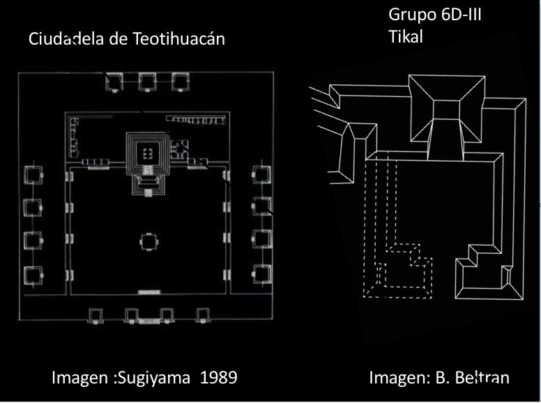 
<br>Encuentran réplicas de construcciones del complejo mexicano de Teotihuacán en una antigua ciudad maya en Guatemala