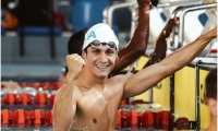 Atleta olímpico guatemalteco en pentatlón moderno, Charles Fernández. Foto Prensa Libre: @charlesfer5
