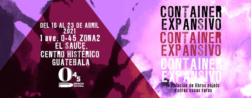 La instalación "Container Expansivo" estará disponible del 16 al 23 de abril. (Foto Prensa Libre: Facebook Container Expantivo).