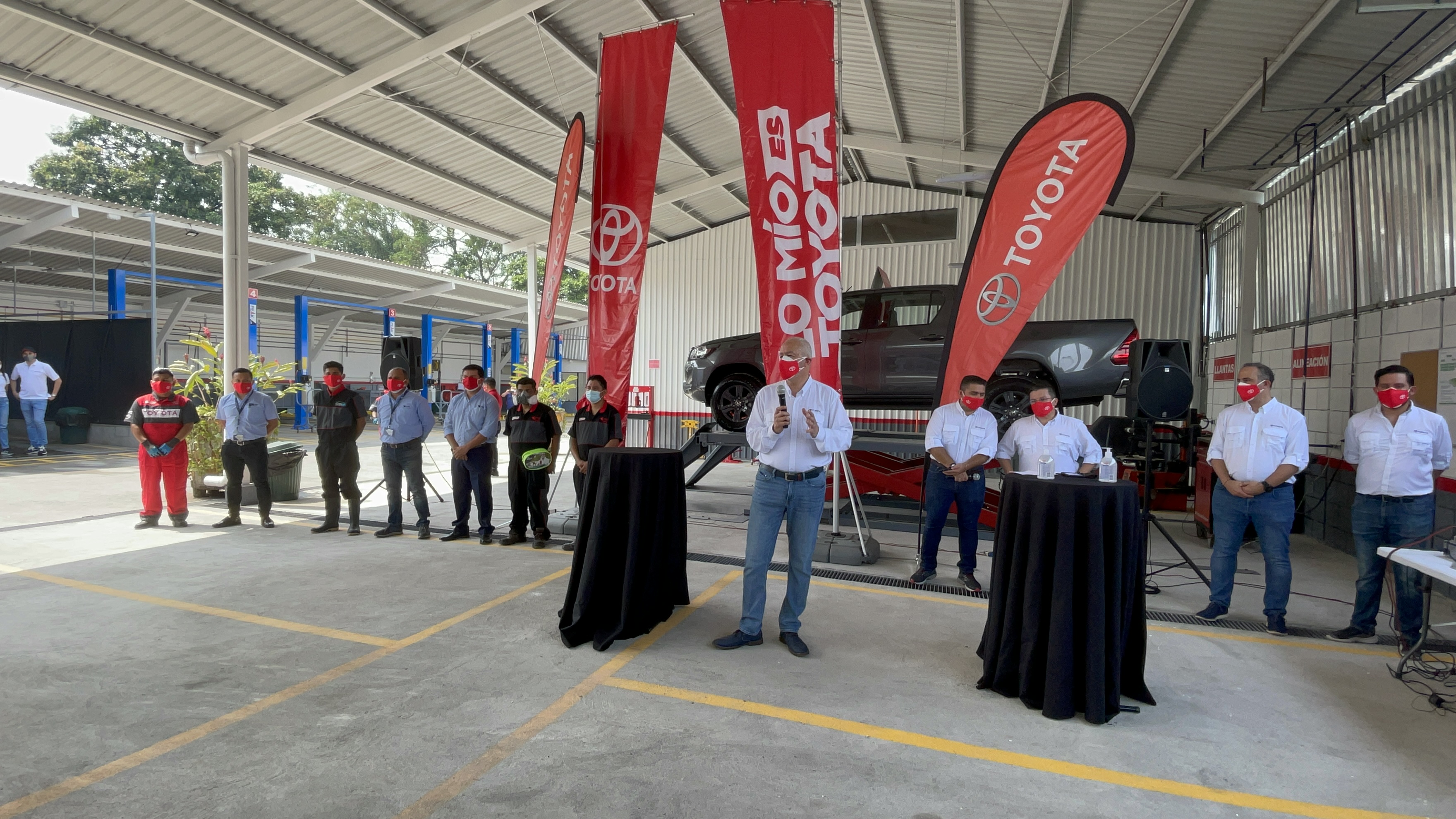 Un nuevo Centro de Servicio presentó Cofiño Stahl en el sur del país. Foto Prensa Libre: Cortesía.