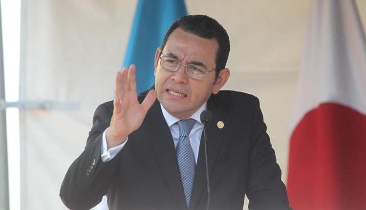 Expresidente Jimmy Morales. (Foto Prensa Libre: Hemeroteca PL)