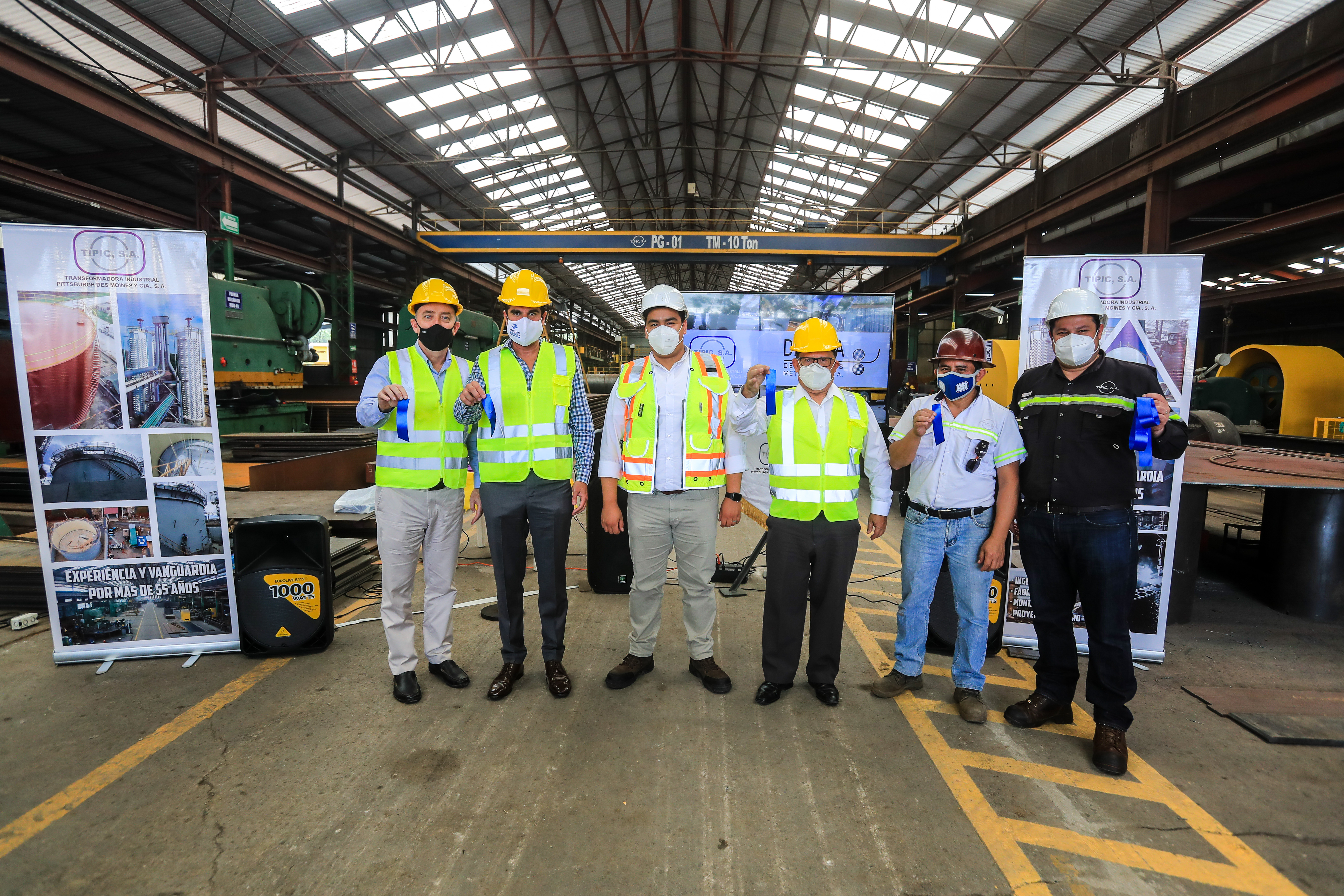 Directivos dieron a conocer el nuevo proyecto de Tipic, S.A. Prensa Libre: Juan Diego González