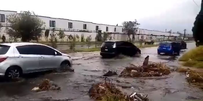La zona 4 de Villa Nueva se vio afectada por la lluvia de este martes 13 de abril 2021. (Foto Prensa Libre: PMT de Villa Nueva)