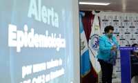 Amelia Flores, ministra de Salud Pblica en conferencia de prensa sobre Alerta Epidemiolgica por nueva variante de SARS -CoV-2 en Guatemala,  nueva cepa de coronavirus. 





Fotografa  Esbin Garcia 09-04-21