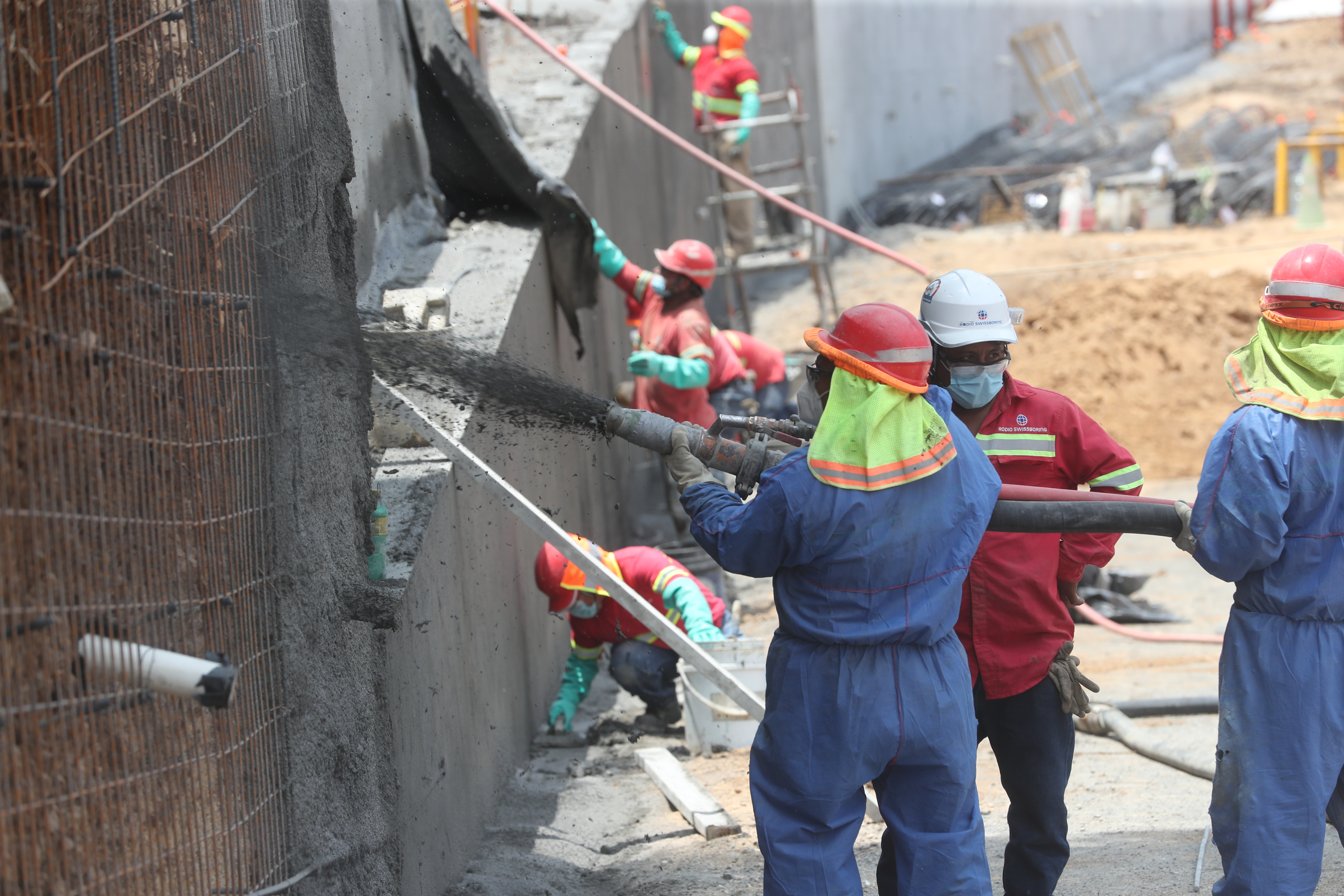 El sector construcción registró una tasa de crecimiento del 12% en el primer trimestre del 2021 y muestra signos de recuperación. (Foto Prensa Libre: Hemeroteca) 