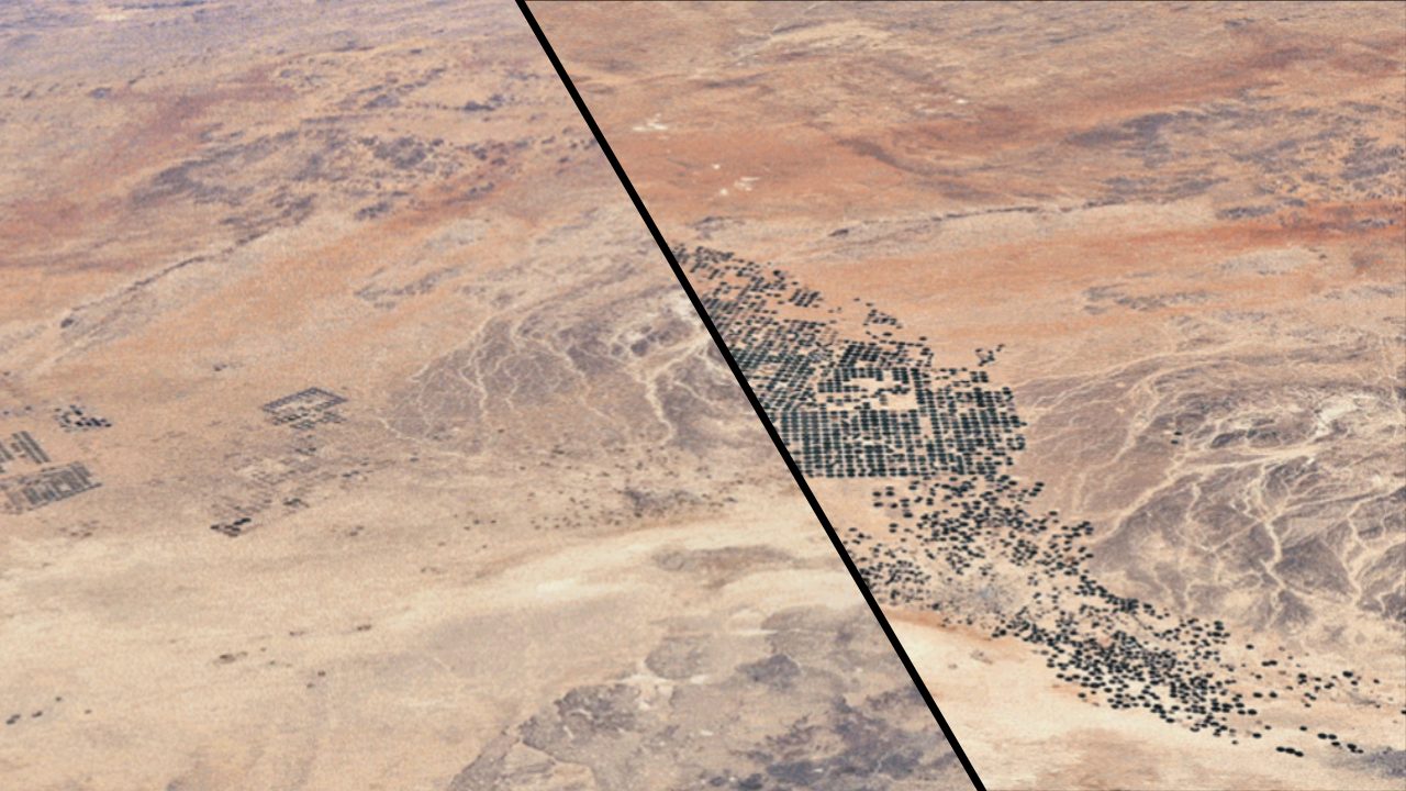 Imagen del cambio en Arabia Saudita. 