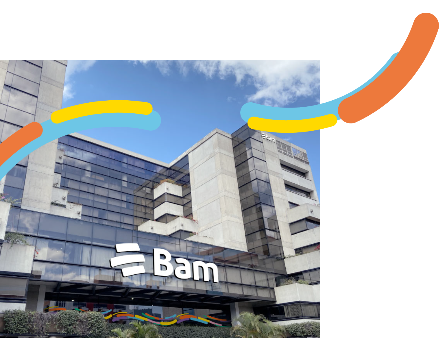 Bam y el Grupo Bancolombia tienen una nueva imagen. Foto Prensa Libre: Cortesía.