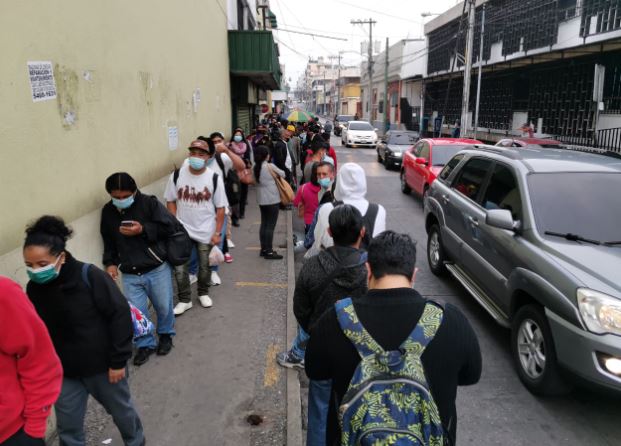 Guatemala registra aumento de casos de coronavirus. (Foto Prensa Libre: Esbin García) 