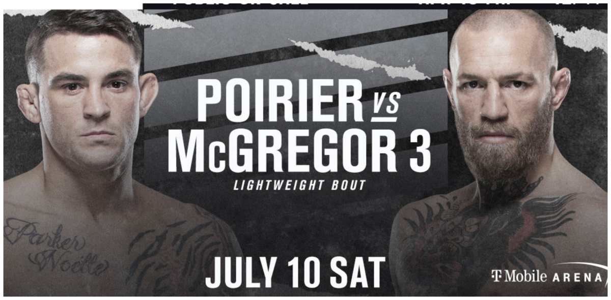 La tercera pelea entre Conor McGregor y Dustin Poirier será en Las Vegas en julio y con público