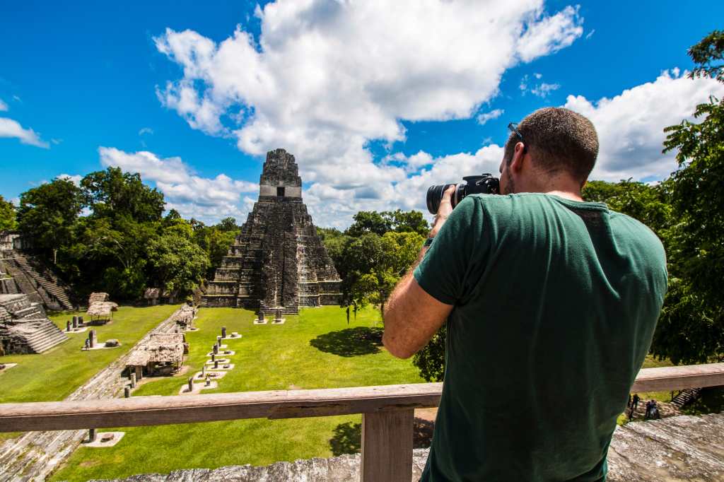 turismo Petén Tikal Pirámide