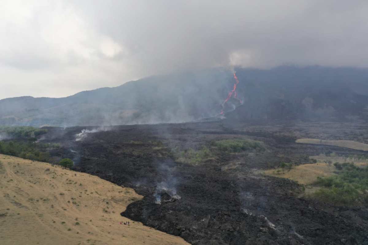 Volcán de Pacaya: se reduce la amenaza para los pobladores, pero el riesgo continúa