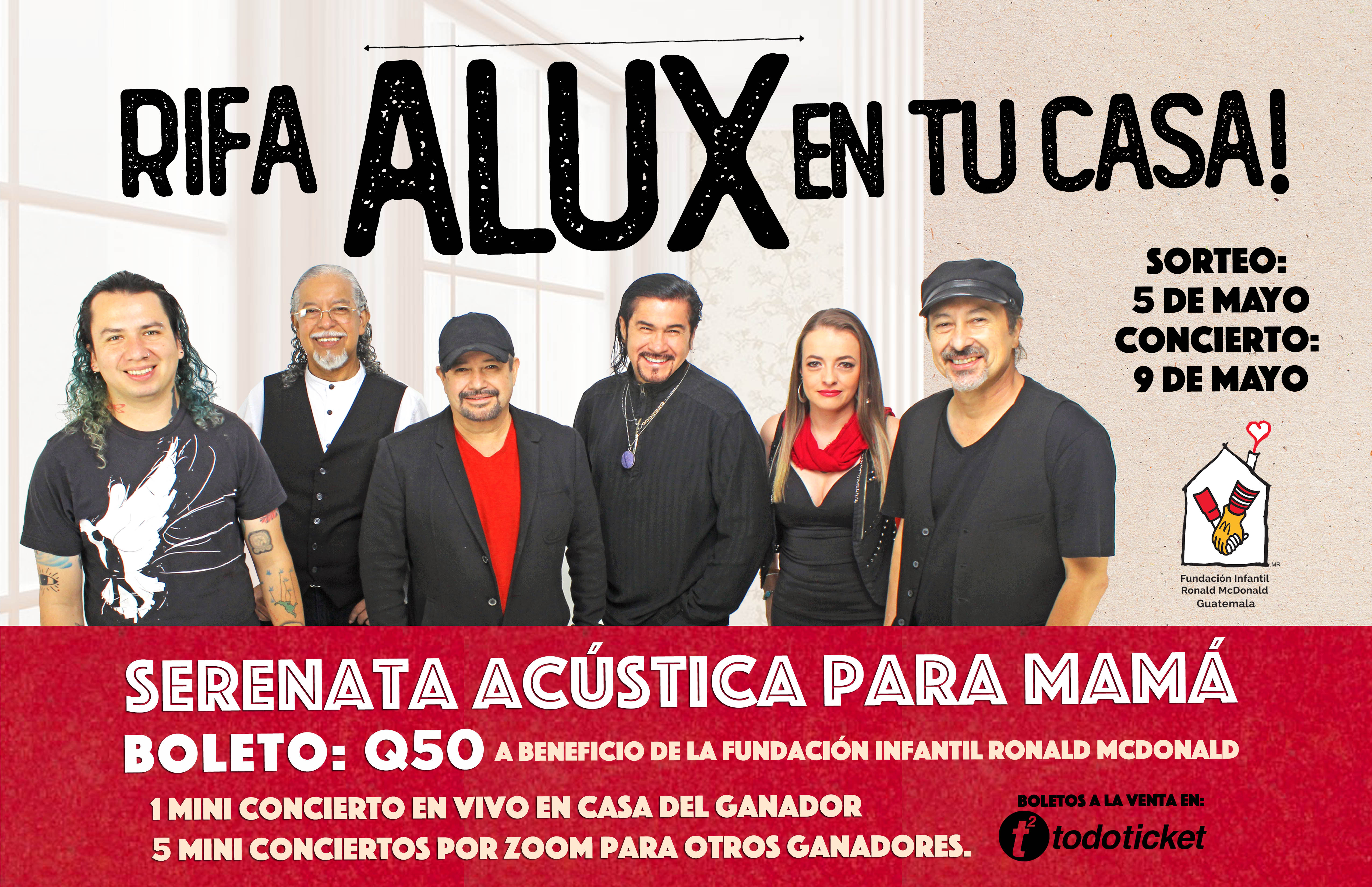 Los guatemaltecos podrán tener un concierto privado con Alux Nahual. Foto Prensa Libre: Cortesía.
