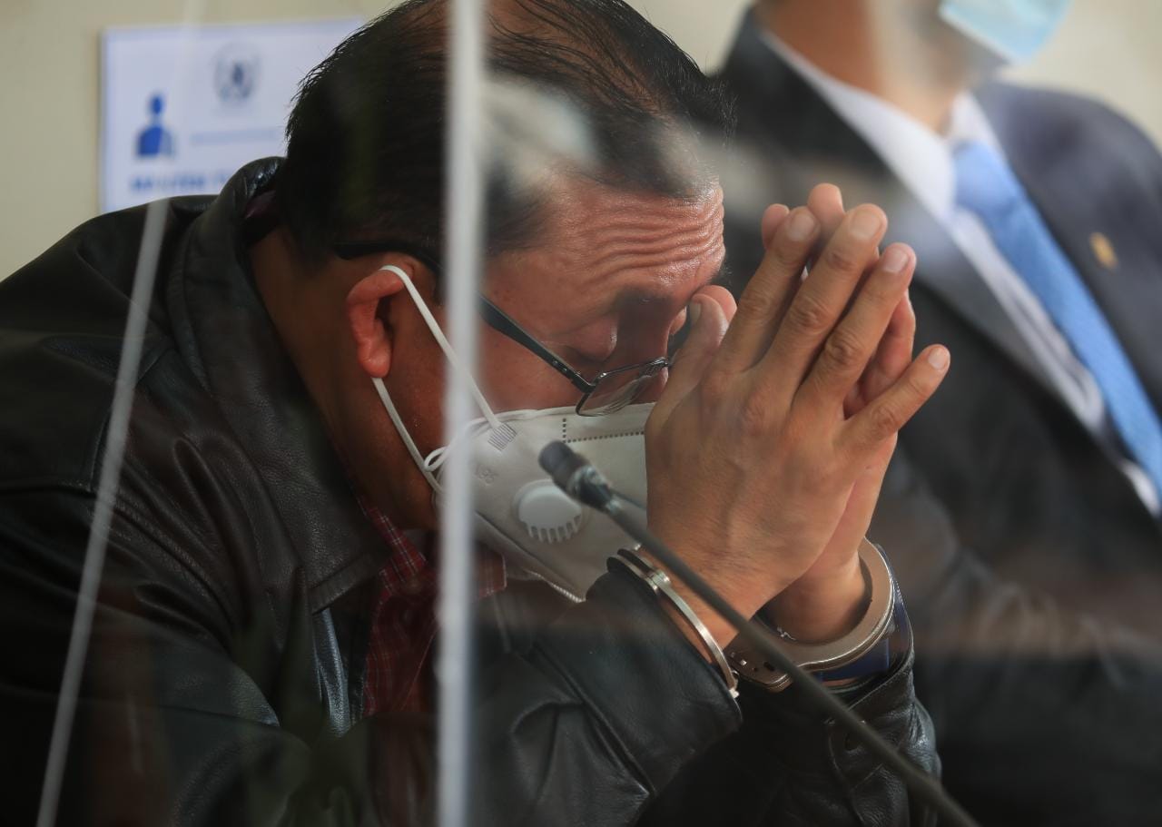 Rolando Moisés Pérez, excolaborador de Neto Bran, fue condenado a 12 años de cárcel. (Foto Prensa Libre: Carlos Hernández Ovalle)