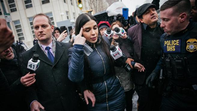 Emma Coronel, esposa de Joaquín "el Chapo" Guzmán. (Foto Prensa Libre: EFE)