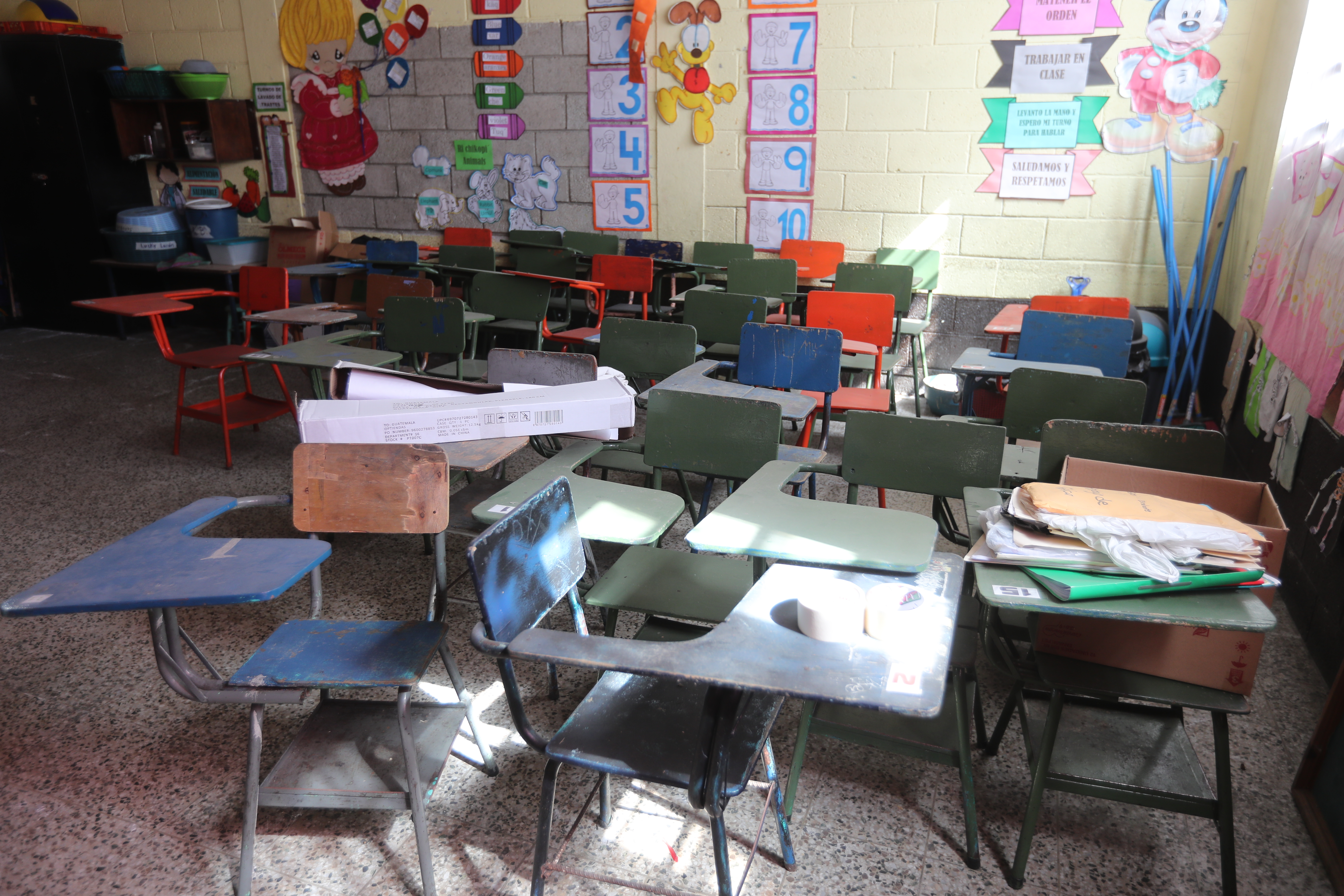 En Guatemala la mayoría de centros educativos han permanecido cerrados desde el 16 de marzo de 2020 debido a la pandemia del covid-19 (Foto Prensa Libre: Hemeroteca PL)