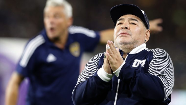 Maradona falleció el 25 de noviembre de 2020. (Foto Prensa Libre: Hemeroteca PL)