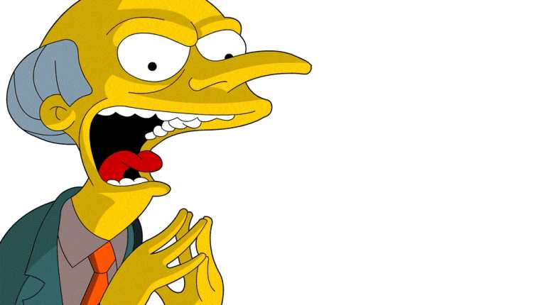Nueva teoría vincula al Señor Burns de “Los Simpson” con el canibalismo. (Foto Prensa Libre: Hemeroteca PL)