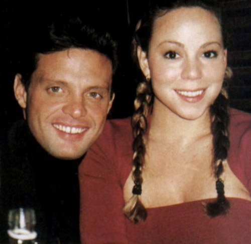 Luis Miguel y Mariah Carey en una imagen que data a principios del 2000. (Foto Prensa Libre: Hemeroteca PL)