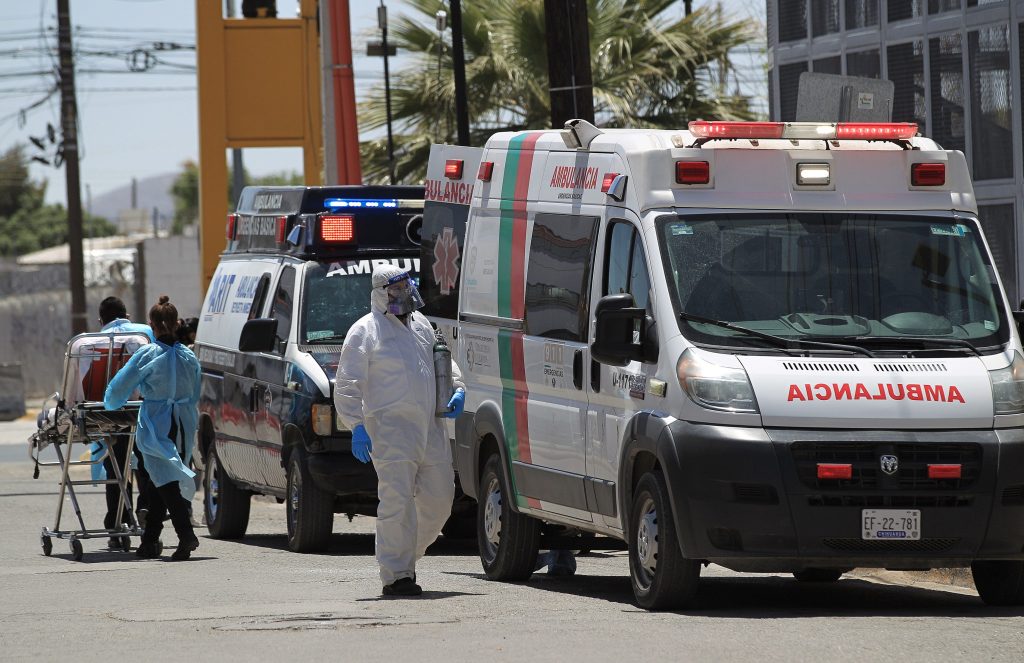 México es uno de los países más golpeados por el coronavirus. (Foto Prensa Libre: EFE)
