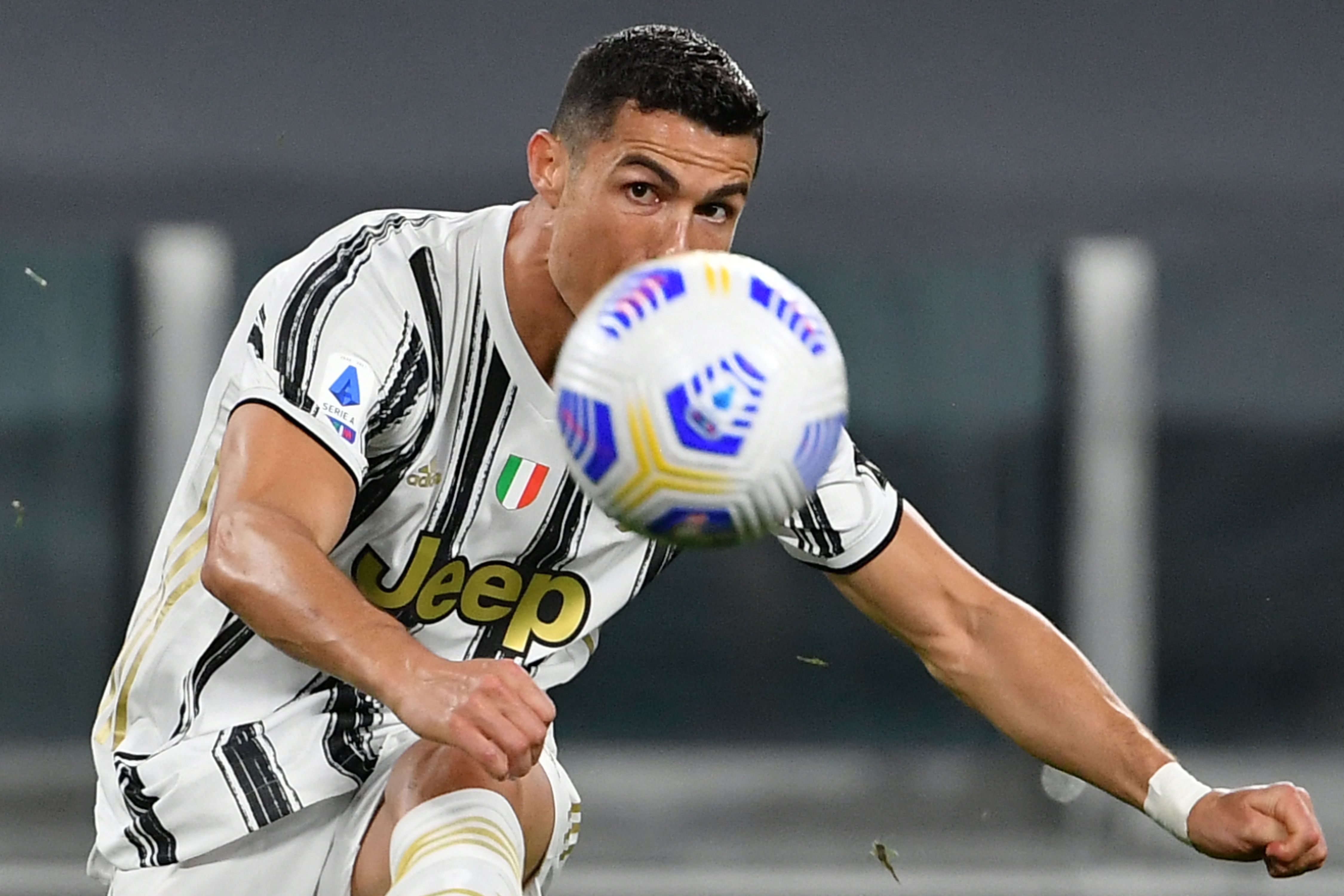 Cristiano Ronaldo, delantero portugués de la Juventus de Turín. Foto Prensa Libre: AFP.