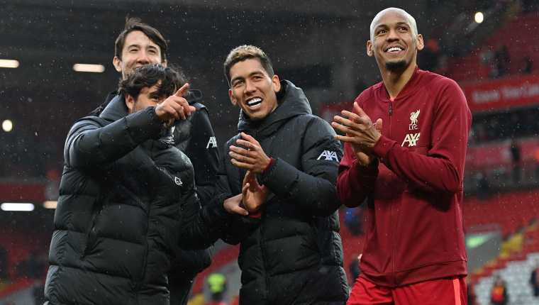 Fabinho continuará siendo jugador del Liverpool por al menos 5 temporadas más. Foto Prensa Libre. 