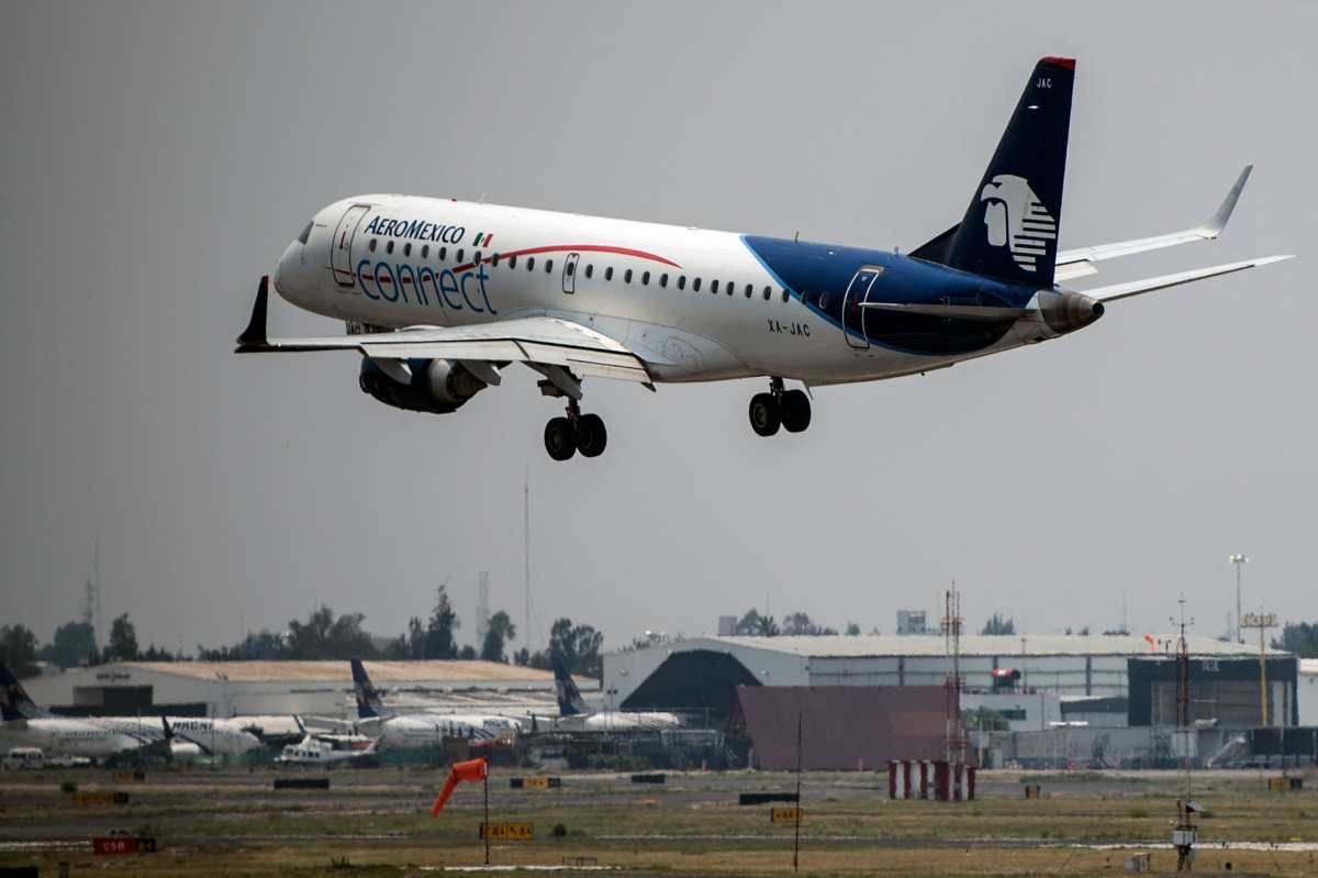 Grupo Aeroméxico presentó un Plan conjunto de reestructura. (Foto Prensa Libre: Hemeroteca) 
