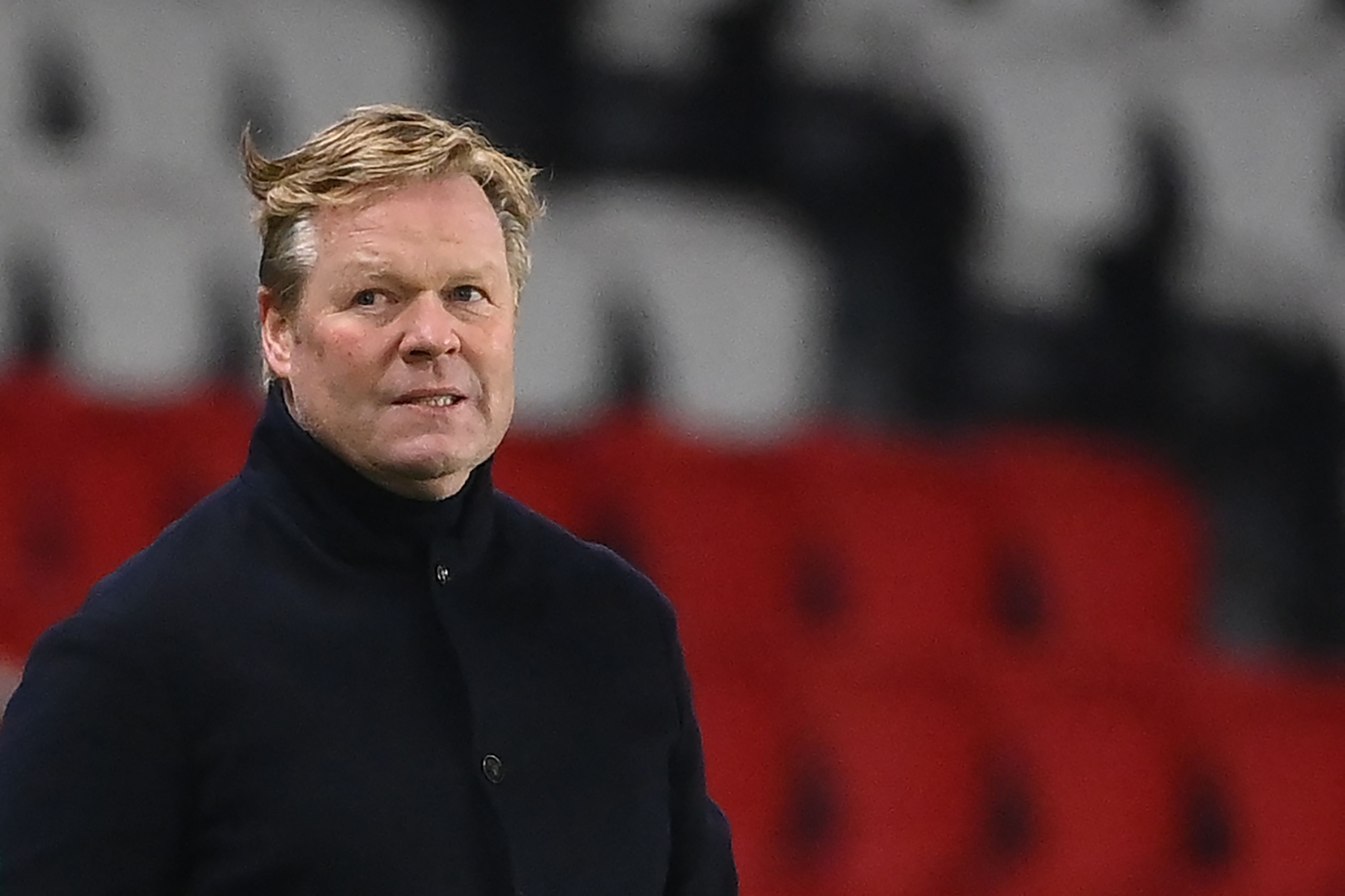 Ronald Koeman, técnico del FC Barcelona. (Foto Prensa Libre: AFP)