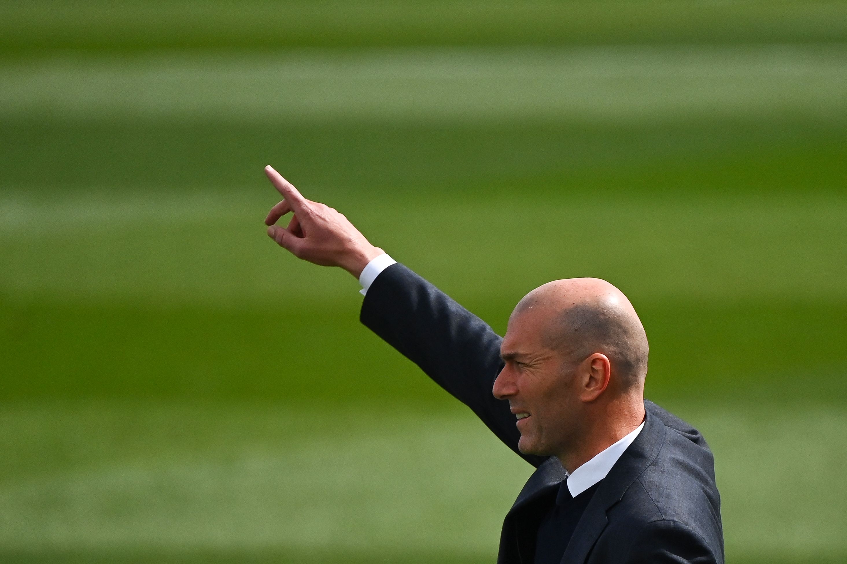 Zinedine Zidane vivió sus mejores años como técnico al frente del Real Madrid. Foto Prensa Libre: AFP.