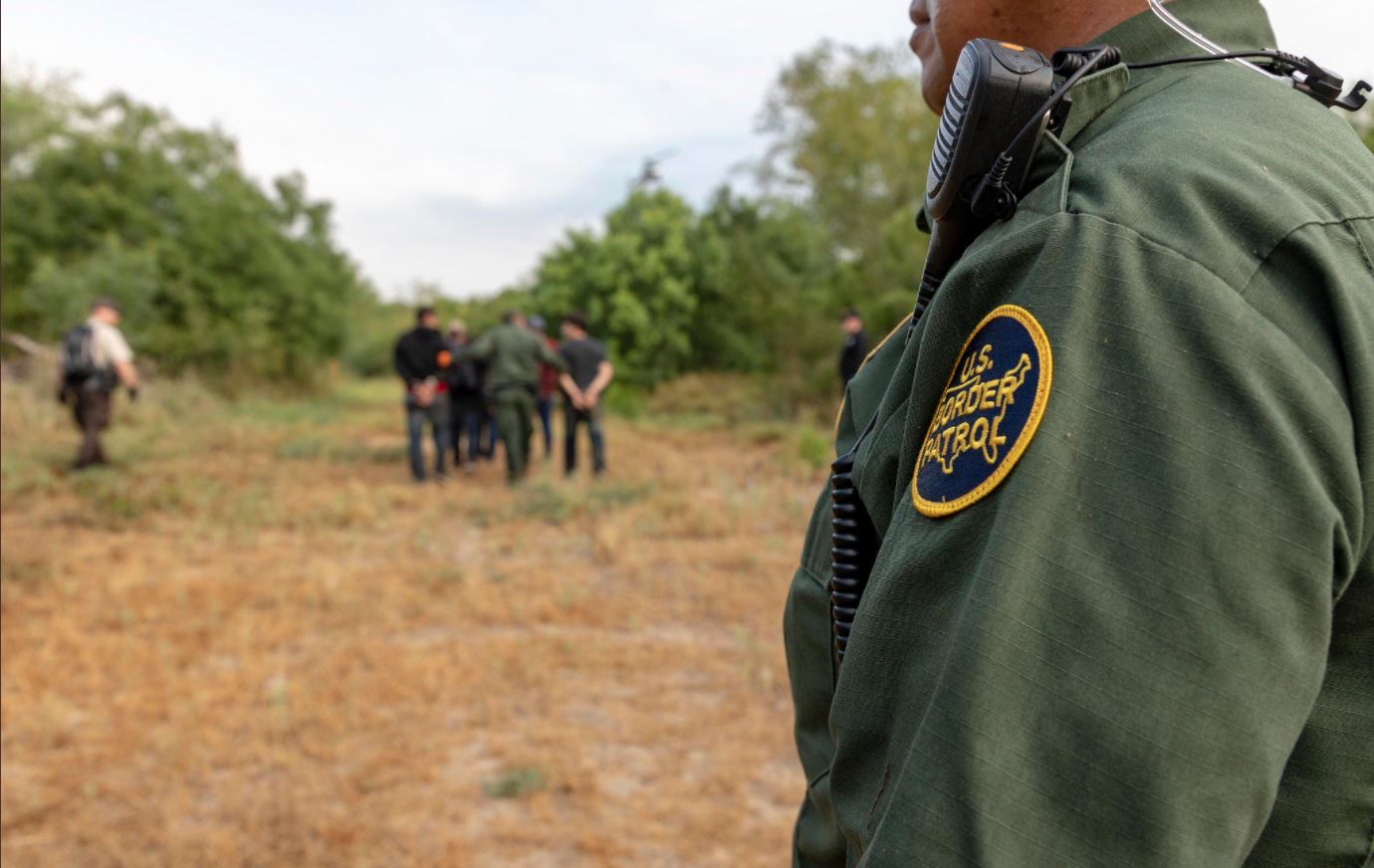 Fotografía de archivo de un operativo de la Patrulla Fronteriza de Estados Unidos, en Eagle Pass, en el estado de Texas. (Foto Prensa Libre: Tomada de @CBP)
