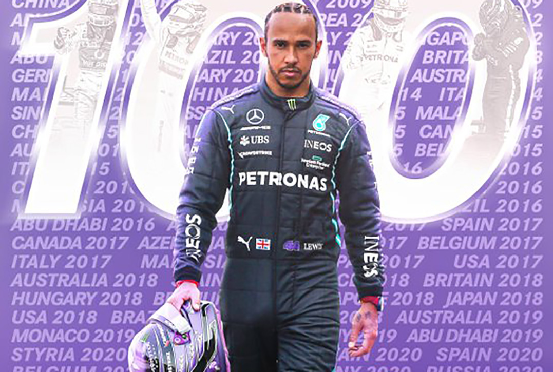 Lewis Hamilton firma su pole position número 100 en el GP de España