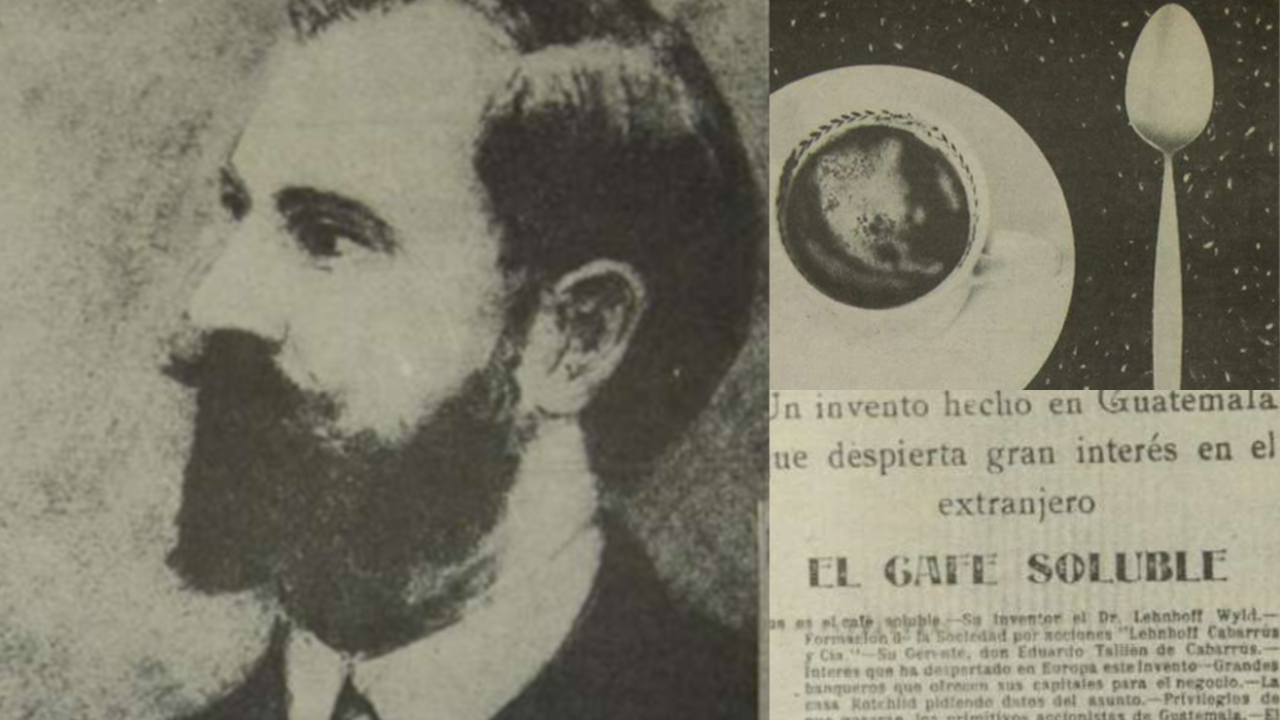En 1910, Federico Lehnhoff propuso una nueva forma de consumir el café. (Foto Prensa Libre: Hemeroteca PL)