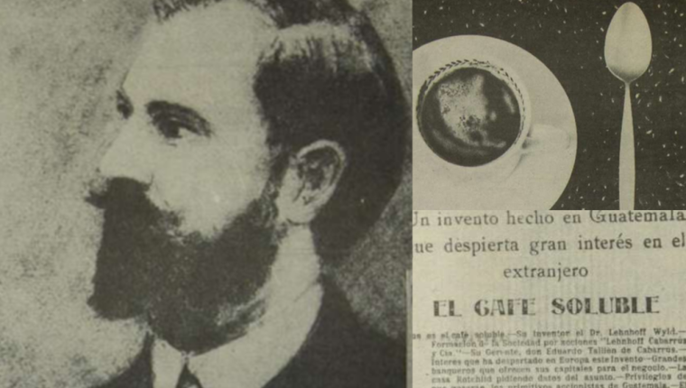 En 1910, Federico Lehnhoff propuso una nueva forma de consumir el café. (Foto Prensa Libre: Hemeroteca PL)