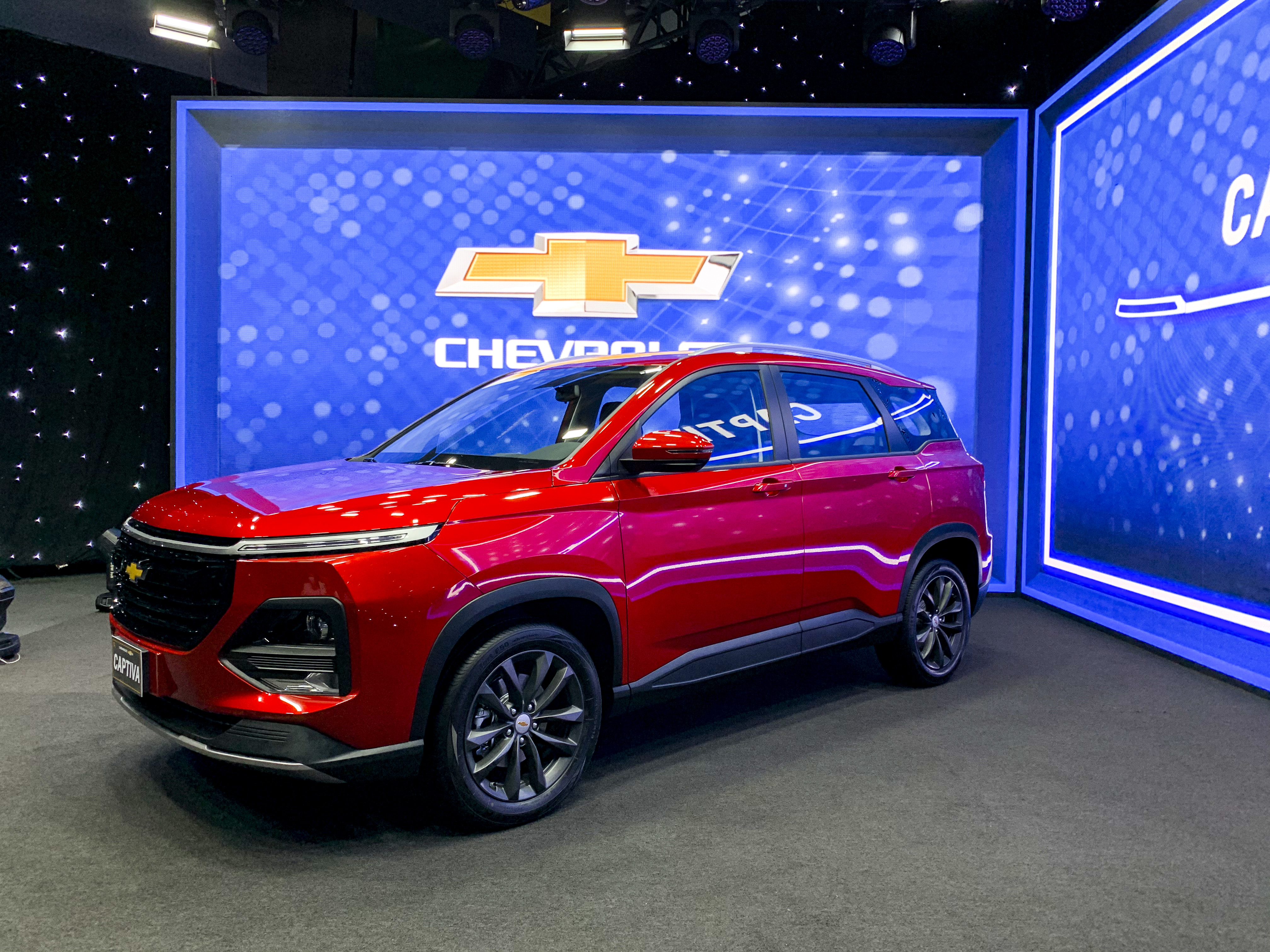 La nueva SUV Chevrolet Captiva ya está disponible en el país. Foto Prensa Libre: Cortesía.