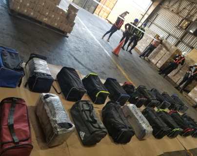 Cargamento de cocaína hallado en Santo Tomás de Castilla fue enviado en 19 maletines