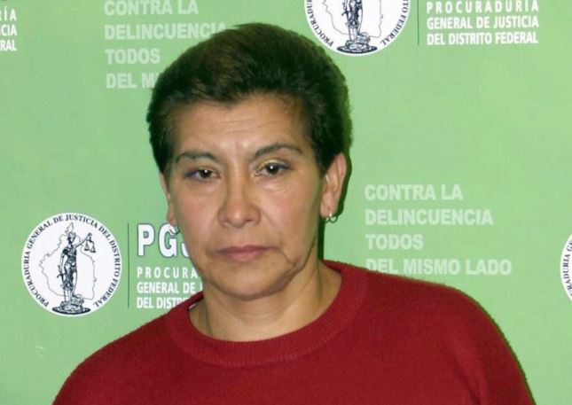 Juana Barraza, conocida como "la mataviejitas".