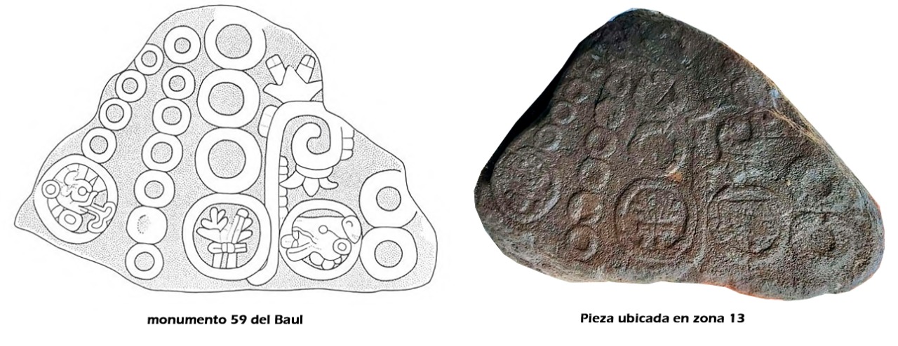 Imagen muestra características del Monumento 59. (Foto Prensa Libre: Cultura) 