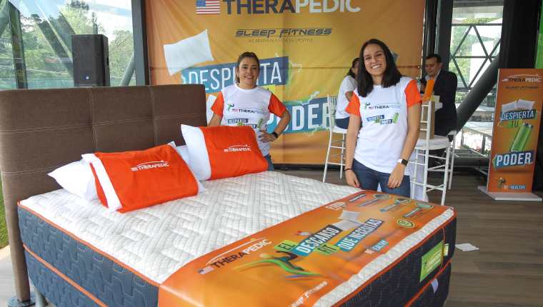 Grupo Diveco es la encargada de comercializar las camas Therapedic en Guatemala. Foto Prensa Libre: Norvin Mendoza.