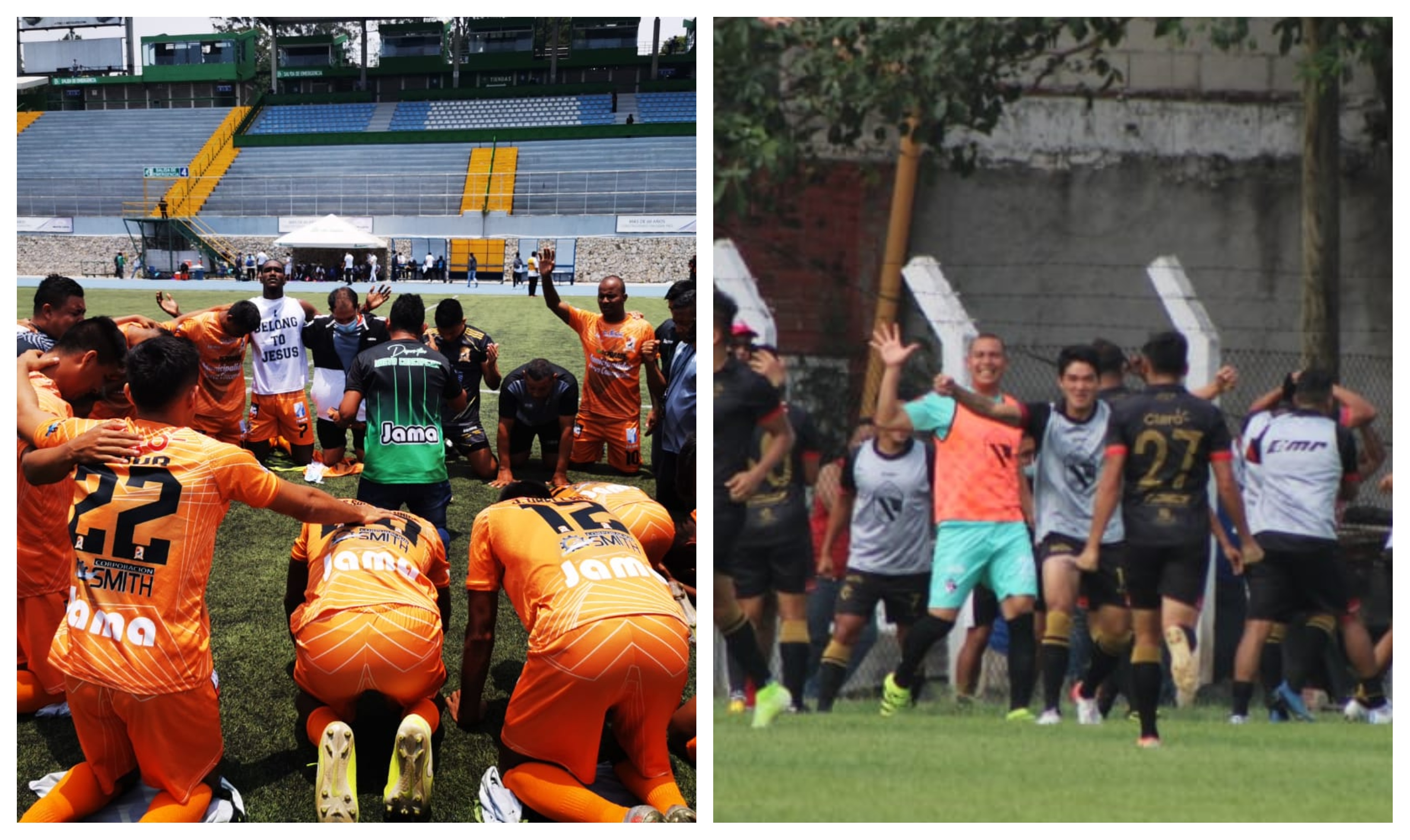 La Nueva Concepción y Quiché avanzan a la final y ganan medio boleto para el ascenso. (Foto LigaGT y AndresNafd).