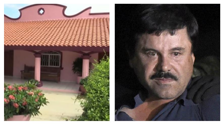 Fotos: La impresionante mansión que el “Chapo” Guzmán construyó para su mamá y que solo los lugareños conocían