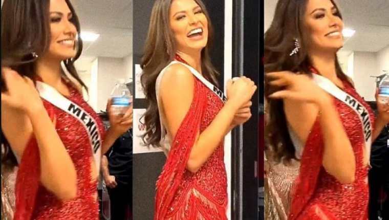 Acusan a Andrea Meza por "copiar" diseños de vestidos usados en Miss Universo. (Foto Prensa Libre: Instagram)
