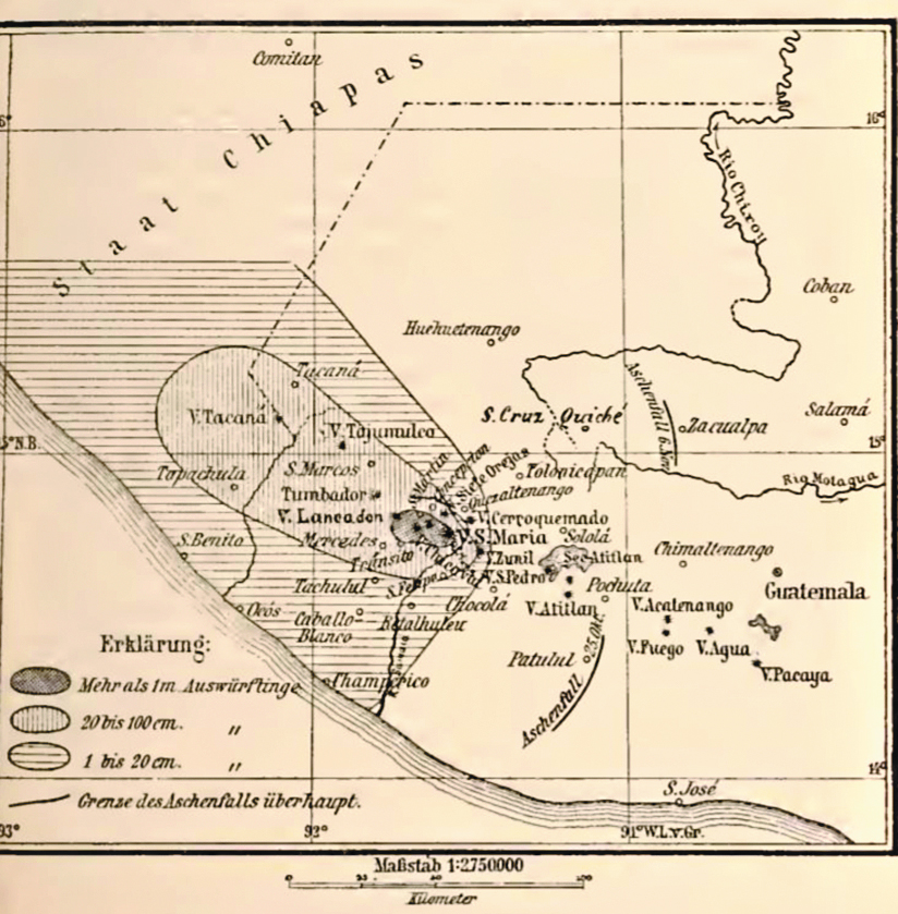 Historia de Guatemala: El terremoto de San Perfecto y la erupción del Santa María en 1902 