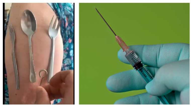El magnetismo, el último bulo sobre las vacunas contra el coronavirus. (Foto Prensa Libre: Twitter / Pixabay)