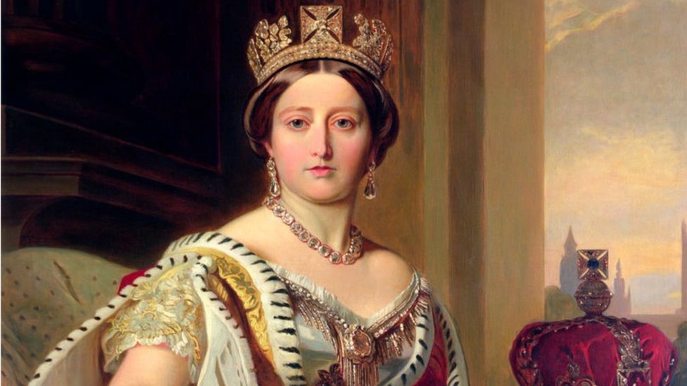 La reina Victoria era conocida como html5-dom-document-internal-entity1-quot-endLa reina de todos los blancoshtml5-dom-document-internal-entity1-quot-end debido a una mala traducción.