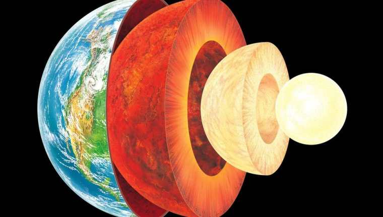 La Tierra está formada por varias capas, como una cebolla. (SCIENCE PHOTO LIBRARY)