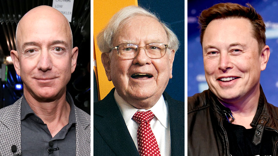 The website says it has seen the tax returns of Jeff Bezos, Warren Buffet and Elon Musk
