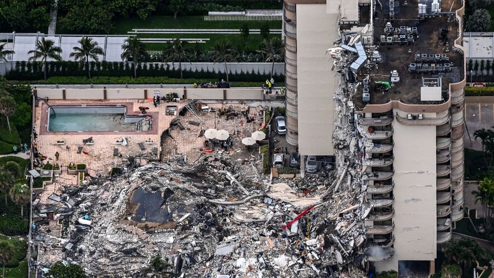 Derrumbe en Miami: el horror que provocó el colapso de un edificio de apartamentos